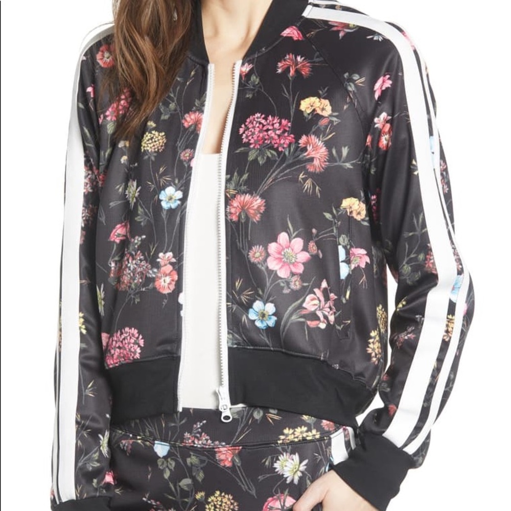 Pam and gela floral track jacket